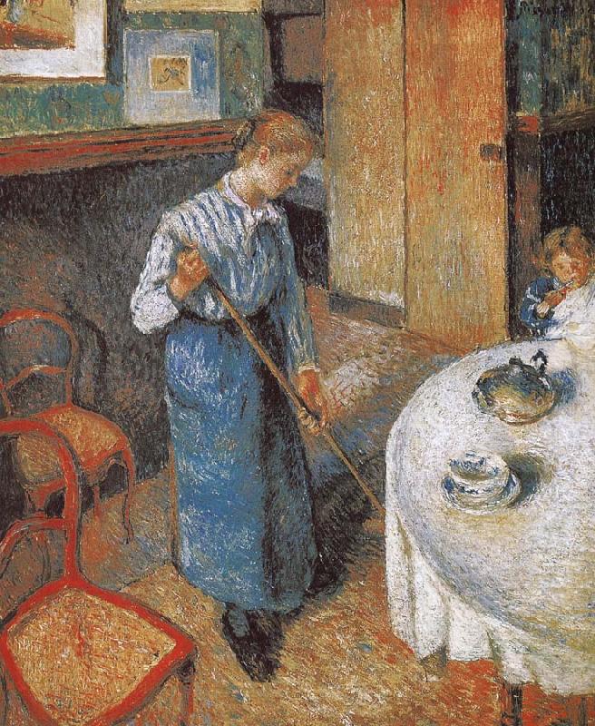 maid, Camille Pissarro